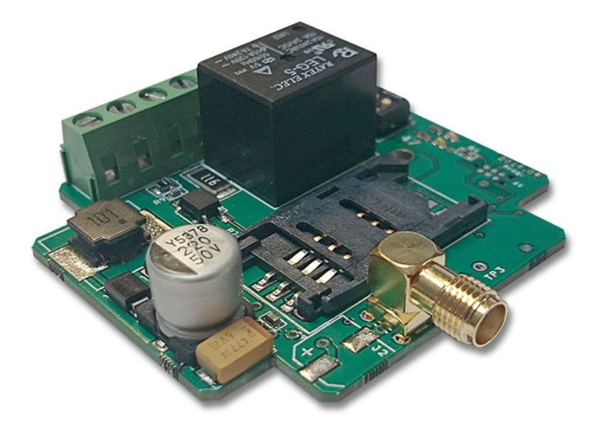 GSM kapuvezérlő, 1 be 1 kimenet, SMS, ASC MultiOne GSM